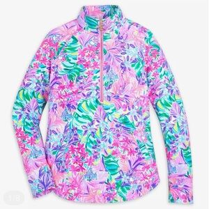 Lilly Pulitzer x Disney Minnie Mouse and Daisy Duck Zip Pullover $148
